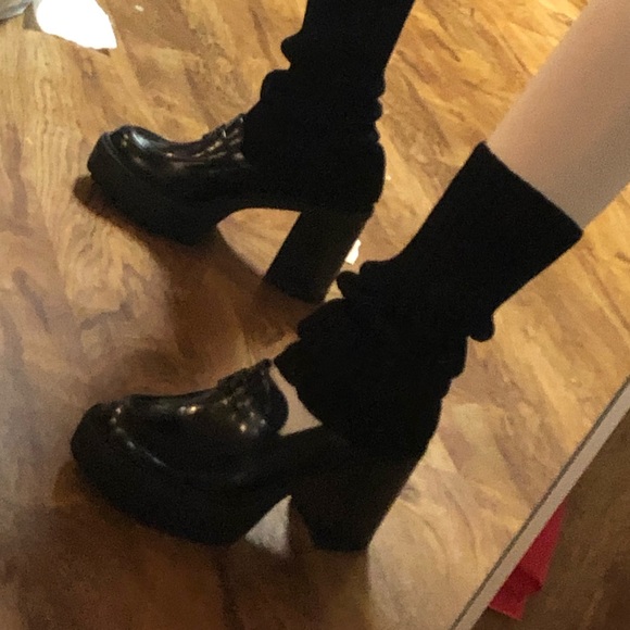 Madden Girl Kassidy Platform Penny Loafers - Picture 9 of 9